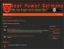 Tablet Screenshot of bear-power-germany.net